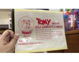 Decal tommy từ số No.99 ….No.123