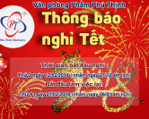 Văn Phòng Phẩm Phú Thịnh thông báo lịch nghỉ tết Nguyên Đán 2018
